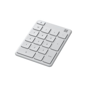 MICROSOFT WIRELESS NUMBER PAD 18 KEY WHITE 23O-00032