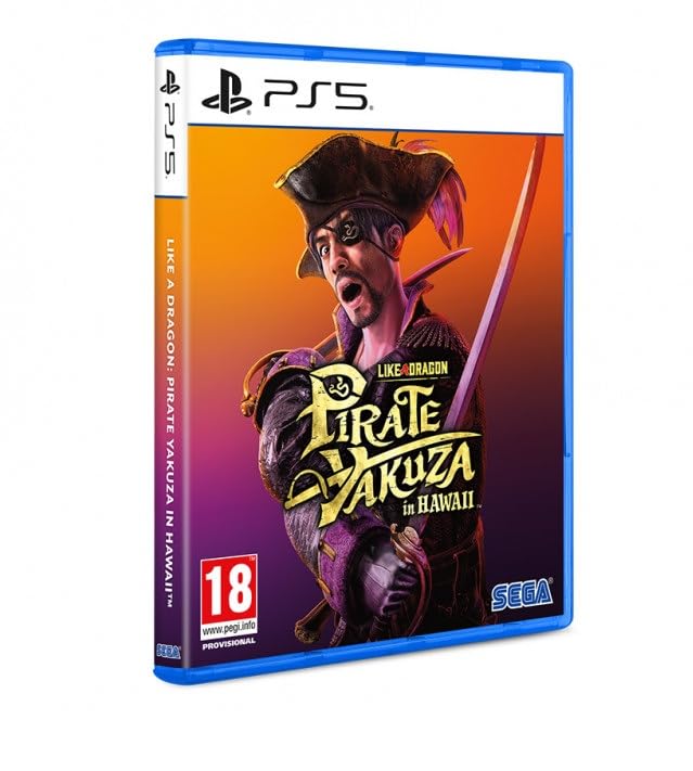 SONY PS5 LIKE A DRAGON PIRATE YAKUZA IN HAWAII GAME CD