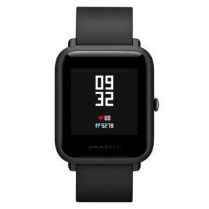 Experience the perfect blend of smart innovation and minimalist design with the MI AMAZFIT BIP Youth Global Black Smartwatch.