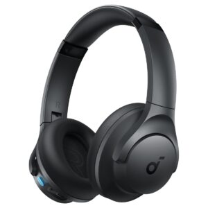Unleash the full potential of your music with the Anker Soundcore Q11i Wireless Over-Ear Bluetooth Headphones – Dark Grey (A3005HA1).