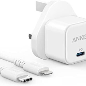 ANKER POWERPORT III 20W CUBE WITH CHARGING CABLE WHITE B2149K21
