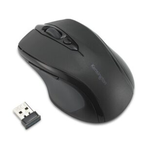 Streamline your workflow with the KENSINGTON MY310 EQ Wireless Mouse in sleek black