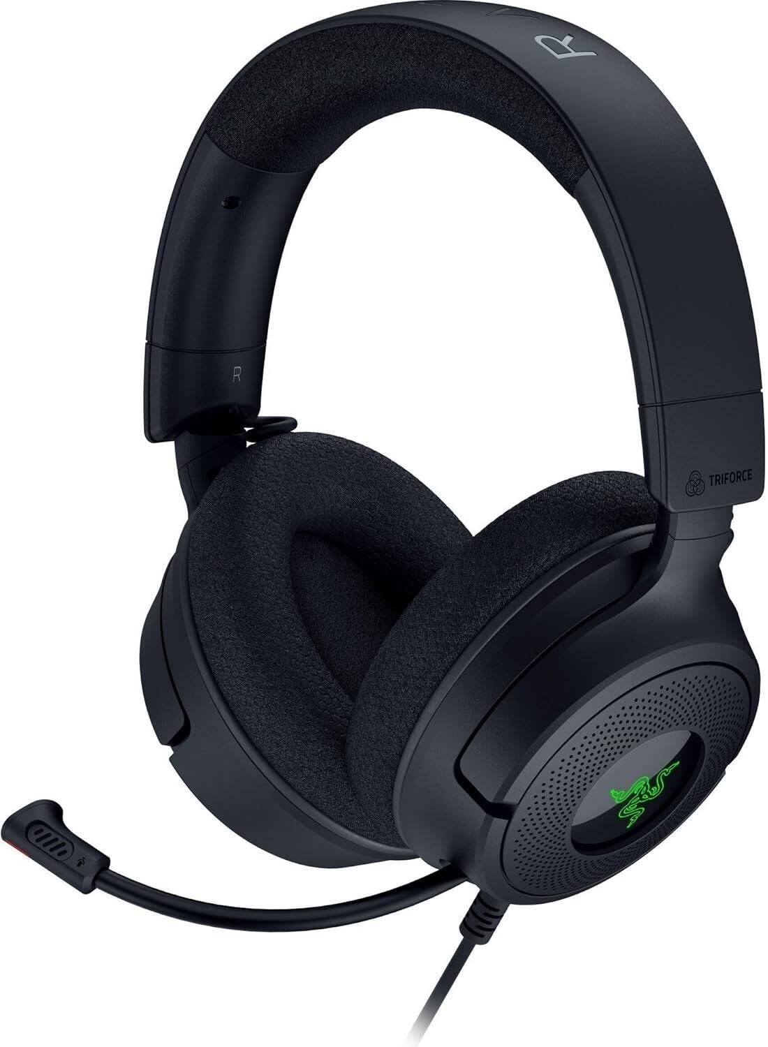 Razer Kraken V4 X Wired Gaming Headset (Black, RZ04-05180100-R3M1) - Comfort and Clear Audio for Gamers - Image 8
