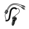 Stay powered up on the road with the PAWA Solid Car Charger Dual Port PD+QC 68W Black