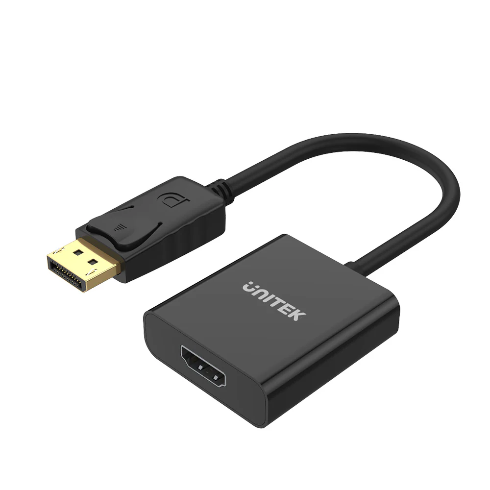 Connect your devices effortlessly with the UNITEK DisplayPort to HDMI Adapter
