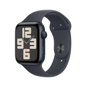 APPLE WATCH SE 2ND GENERATION 40MM GPS MIDNIGHT ALUMINIUM WITH MIDNIGHT SPORT BAND S/M MXE73