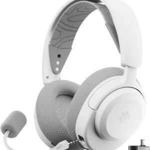 STEELSERIES ARCTIS NOVA 3P WIRELESS MULTI-PLATFORM GAMING HEADSET WHITE 61687