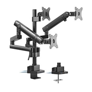 NEWSTAR COUNTERBALANCE TV MONITOR DESK MOUNT BLACK 91-LDT20C036UP