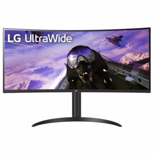 Maximize your productivity and visual experience with the LG 34-Inch Curved UltraWide™ Monitor (34WQ75C-B).