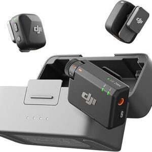 DJI MIC 2 WIRELESS MICROPHONE SYSTEM (1 TRANSMITTER + 1 RECEIVER) BLACK