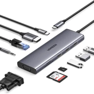 UGREEN 10-in-1 USB C Multifunctional Adapter 15601