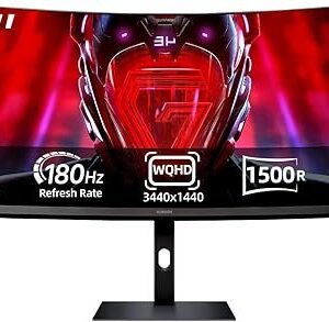 MI CURVED GAMING MONITOR 34 INCH WQHD 180HZ G34WQI