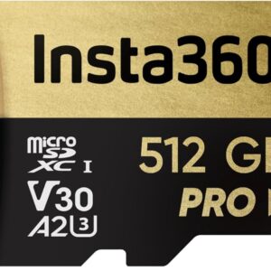 INSTA360 512GB MICROSD MEMORY CARD CINSBAVM
