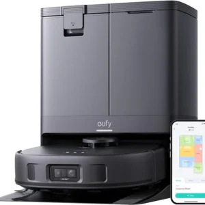 Anker Eufy X10 Pro Omni Vacuum Cleaner, 8000Pa Vacuum Cleaner, T2351V11, Black Robot Vacuum