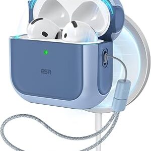 ESR ORBIT HYBRID CASE (HALO LOCK) COMPATIBLE WITH AIRPODS 4 BLUE 1CO110401