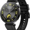 Huawei Watch GT 4 41mm Black with Black Fluoroelastomer Strap ARA-B19