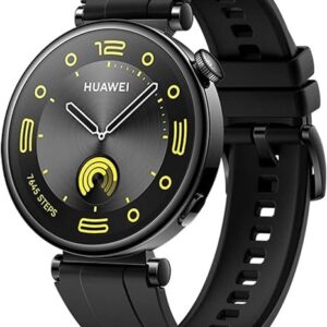 Huawei Watch GT 4 41mm Black with Black Fluoroelastomer Strap ARA-B19