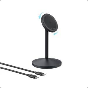 ANKER MAGGO ULTRA FAST QI2 WIRELESS CHARGER STAND WITH USB-C CABLE A25X1H11