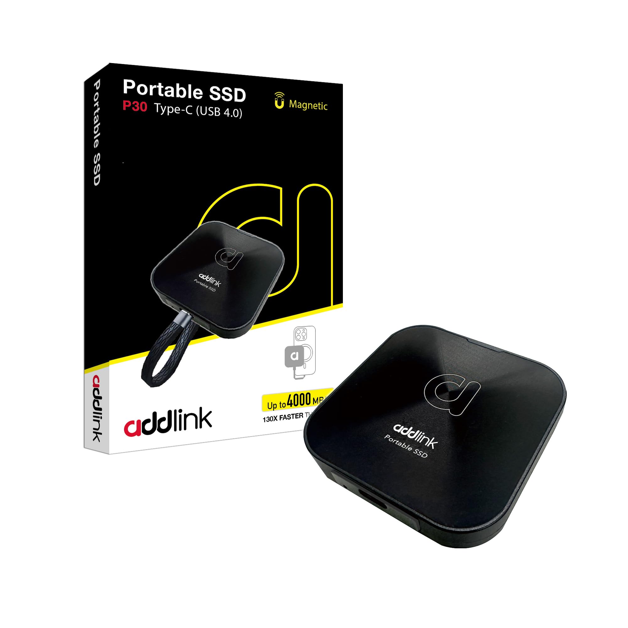 Experience next-level storage performance with the ADDLINK P30 Portable 2TB SSD