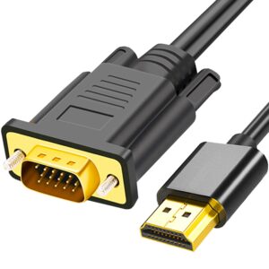 Mindpure HDMI to VGA Adapter Cable 5M
