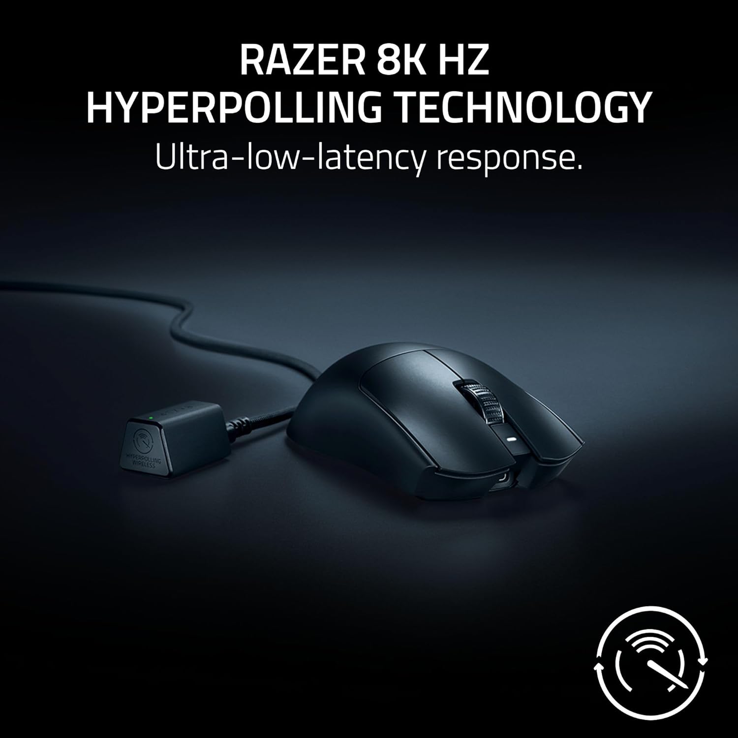RAZER VIPER V3 PRO WIRELESS GAMING MOUSE BLACK RZ01-05120100-R3G1 - Image 5