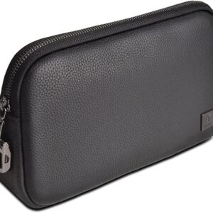 WIWU ALPHA FINGERPRINT LOCK CLUTCH BAG BLACK