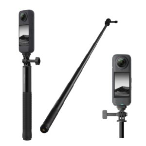 Capture every moment with enhanced clarity and flexibility using the TELESIN 90CM Aluminum Alloy Selfie Stick S1-MNP-11.