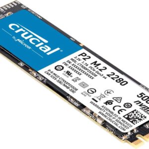CRUCIAL SSD P2 500GB PCIe M.2 2280SS CT500P2SSD8