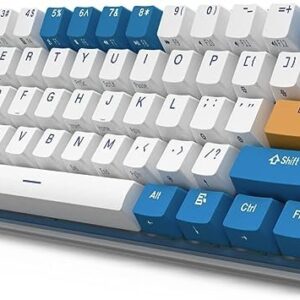 RK61 PLUS TRI MODE RGB HOT SWAP WHITE BROYAL KLUDGE KEYBOARD TRI MODE RGB HOT SWAP WHITE BROWN SWITCH RK61 PLUS ROWN SWITCH