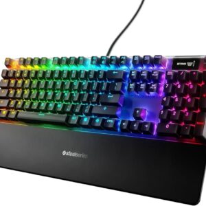SteelSeries Apex 7 Gaming Keyboard featuring Blue Switches - 64774