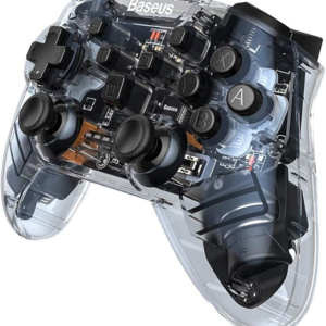BASEUS SW MOTION SENSING VIBRATING GAMEPAD TRANSPARENT BLACK GMSWA-01