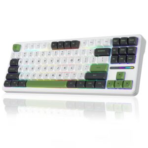 Enhance your gaming and productivity setup with the AULA 3 IN 1 Mechanical Keyboard F87