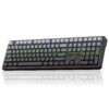 Upgrade your setup with the AULA 108 Keys RGB 100% Mechanical Gaming Keyboard F108 in the bold BK-DBLU-ORG color scheme.