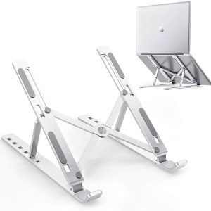FOLDABLE LAPTOP STAND SILVER