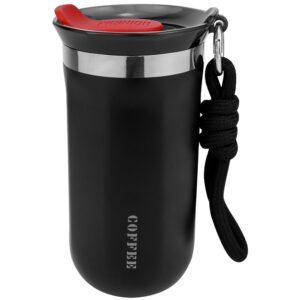Start every morning right with the 350ml Black Coffee Cup – a stylish, functional essential for coffee lovers.