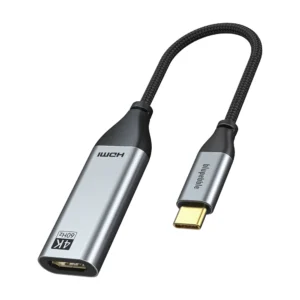 BLUPEBBLE USB-C TO 4K HDMI ADAPTER GRAY BP-C4KHDMI-GY