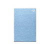 Keep your digital life organized and protected with the SEAGATE One Touch 4TB External Portable HDD in Light Blue.