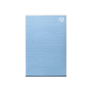 Keep your digital life organized and protected with the SEAGATE One Touch 4TB External Portable HDD in Light Blue.