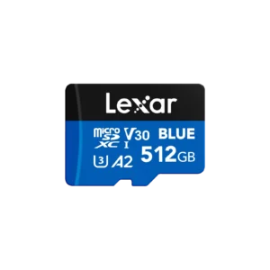 LEXAR BLUE MICROSDXC UHS-I CARD 512GB 160MB/S LMSBLUE512G-BNANG