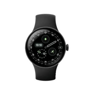 GOOGLE PIXEL WATCH 4 41MM WIFI WITH MATTE BLACK ALUMINUM CASE OBSIDIAN ACTIVE BAND