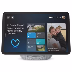 AMAZON ECHO SHOW 11TH GEN SMART DISPLAY WITH ALEXA+ GLACIER WHITE
