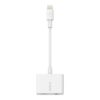 Belkin 3.5mm Audio + Charge Rockstar - White (Lightning to 3.5mm + Lightning Adapter)