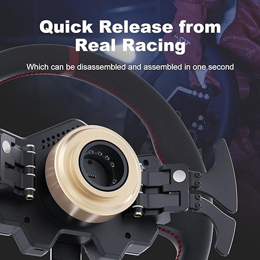 PXN Bundle Gaming Steering Wheel Direct Drive Servo Racing Wheel for Xbox Series & PS4 - PXN-V12 Lite - Image 4