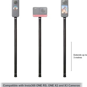 Insta360 ONE X2 Extended Edition Selfie Stick 300cm DINEESS