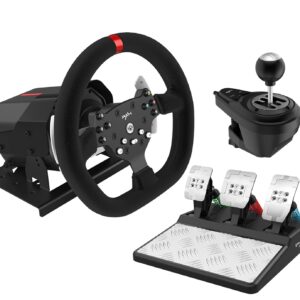 PXN FORCE FEEDBACK STEERING WHEEL PEDALS & SHIFTER FOR PC/PS3/PS4/XBOX ONE PXN-V10