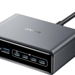 ANKER PRIME SUPER CHARGED MULTI PORT DESKTOP CHARGING STATION 200W BLACK A2683V41