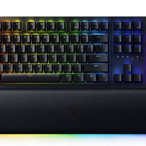 RAZER HUNTSMAN V2 OPTICAL GAMING KEYBOARD CLICKY PURPLE SWITCH RZ03-03930300-R3M1