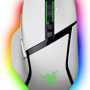 Razer Basilisk V3 Pro 35K Optical RGB Wireless Gaming Mouse - White (RZ01-05240200-R3G1)
