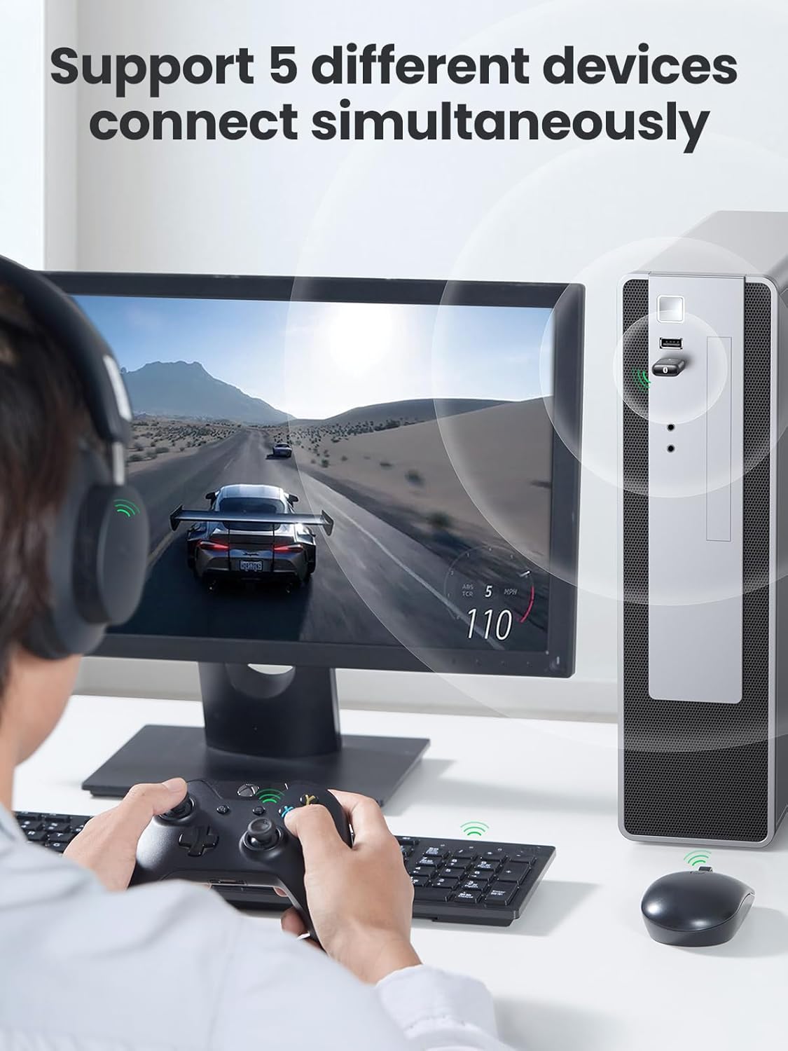 UGREEN USB BLUETOOTH 5.0 ADAPTER 80889 - Image 6