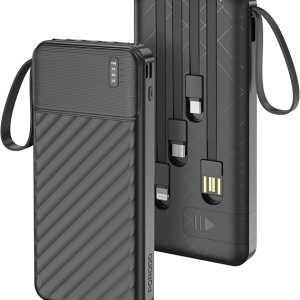PORODO PIANO 30000MAH POWER BANK BLACK PDPBJ35BK